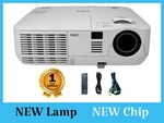 Nec NP-V311X Dlp Projector 4K 3100 Lumens 2160P Hdmi 3D, New Lamp, Chip. Fixed Price $154.70.
