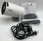 Gaimoo Home Business Cinema Theater Portable Projector Wifi Bluetooth GM200 Whit. Fixed Price $66.99.