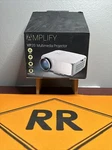 Aduro VP20 800-LUMEN Portable Multimedia Led Projector With Hdmi Black Complete. Fixed Price $20.00.