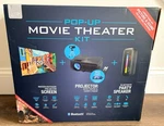 Ilive Cinema Pop-up Movie Theater Kit 120" Screen THE2023BDL Black Sealed, Nib. Fixed Price $125.00.