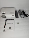 Dbpower T20 Lcd Mini Home Projector 1080P Hdmi Usb Sd Card Vga Av Tv 1800 Lumens. Fixed Price $46.75.