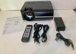 Medion Led Hd Projector 1280 X 720P. Images Projects 45 -200" Tested & Conplete. Fixed Price $59.00.