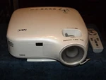 Nec LT280 600:1 2500 Ansi Lumens Lcd Video Projector - W/remote 726 Lame Hours. Fixed Price $39.00.