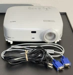 Nec VT37 Lcd Multimedia Projector 1500 Ansi Lumens Svga 800X600 Portable. Fixed Price $59.49.