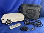 Sanyo PLC-WXU300 Projector Wxga Hdmi With Accessories Bag Power Cord Remote Etc.. Fixed Price $175.00.