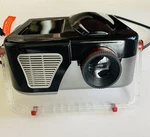 Merchsource 1614974 Video Entertainment Portable Projector Black And Silver. Fixed Price $23.00.