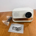Portable Entertainment Projector Sharper Image Home Theater Gaming Open Box. Fixed Price $38.00.