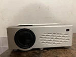 Puxinat P08 Led Desktop Projector White Hdmi Usb Vga Av Home Theater. Fixed Price $30.00.