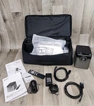 Gpx PJ504VP Movie+ All-in-one Projector & 120" Screen Kit Open Box New!. Fixed Price $75.99.