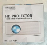 Projector Led 150" Hdmi Sriaxnol PJ131 Bundle. Fixed Price $65.00.