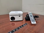 Osq Portable Dvd Projector Bluetooth Wi-fi Model O-303 White C-x. Fixed Price $99.99.