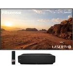 Hisense 100" 4K Ultra-short-throw Laser Tv & 100'' Alr Cinema Screen Open Box. Fixed Price $1359.00.