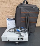 Epson VS410 Lcd Portable Projector 4000 Lumens Vga Tested Works 50 Lamp Hrs Case. Fixed Price $300.00.