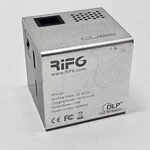 RIF6 Cube 2" Pico Dlp High-res Mobile Projector Untested As Is No Power Cable. Fixed Price $34.99.