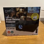 Supersonic SC-82P Hd Projector Bundle With 100" Screen Black. Fixed Price $85.00.