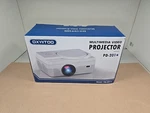 Dxyiitoo PD-201 Multimedia Bluetooth Built In Dvd Player Video Projector 1080P. Fixed Price $99.99.