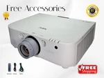 Nec PA571W 3LCD Projector Lens Shift 5700 Lumens Tilematrix Wxga Edge Blending. Fixed Price $331.50.