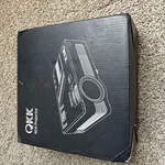 Qkk QK-03 Wi-fi Portable Mini Movie Projector Hd Video Home Theater. Fixed Price $40.00.