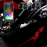 2PC Tattoo Curbfx Rgb Projector Led Light Accent Kit Xkchrome Smartphone App. Fixed Price $153.99.