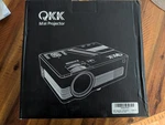 Qkk Mini Projector Hd 1920 1080 QK01 White - Excellent Condition. Fixed Price $17.99.