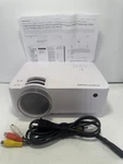 Poner Saund T6 1080P Hd Led Projector For Home Theater - Small Portable Tested. Fixed Price $30.00.