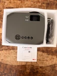 Fudoni Projector, Wifi/bluetooth, Outdoor 4K Support W/fabric Screen Bundle. Fixed Price $39.99.
