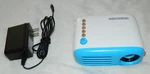 Goodee YG200 Mini Portable Projector Blue Tested No Remote/cables. Fixed Price $14.00.