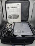 Nec Model LT155 Multi Sync Lcd Projector W/ Cord User Manual Remote Control Case. Fixed Price $130.00.