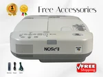 Epson Powerlite 580 3LCD Projector Ultra Short Throw 3200 Lumens Wireless 2160P. Fixed Price $217.77.