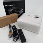 Poyank Model TP-01 White Wireless Mini Projector With Remote New Open Box. Fixed Price $34.98.