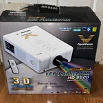 Optavision HD-9500 Lcd Projector Platinum Series Limited Edition White. Fixed Price $561.50.