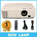 New Lamp - Nec P401W 3LCD Projector 4000 Ansi 1080I Lan Hdmi W/accessories. Fixed Price $196.35.