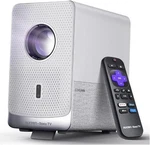 Aurzen Eazze D1R Cube Roku Smart Projector, 1080P, 4K Supported. Fixed Price $116.08.