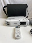 Epson Powerlite Home Cinema 730HD 3LCD Projector H558A. Fixed Price $110.00.