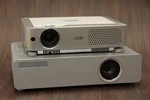 Lot Of 2 Lcd Projectors Panasonic PT-LW80NT Sanyo PLC-XU83 New Genuine Lamps. Fixed Price $104.88.
