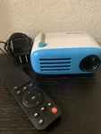 Goodee YG200 Mini Portable Projector - Blue. Fixed Price $21.99.