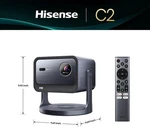 Hisense C2 Triple Laser 4K Smart Portable Projector 2000 Lumens Jbl Speaker. Fixed Price $1399.99.