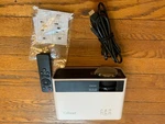 Cibest W13 Portable Movie Projector White Home Theater Outdoor Video. Fixed Price $19.99.