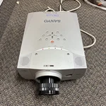 Sanyo Multiverse PLC-XP55L Projector Tested With Power Cords. Fixed Price $170.00.