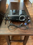 Vivitek D950HD Projector: 1080P, 3000 Lumens With Remote, Power Cord And Cables. Fixed Price $250.00.