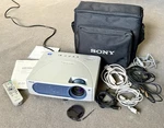Sony VPL-CX10 Xga Digital Projector W/case, Remote & Cords Very Little Use Ln. Fixed Price $99.95.
