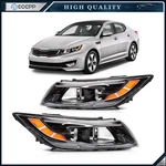 Eccpp Headlights Assembly For Kia Optima 2.0L 2.4L 2014-2015 Pair Black Amber. Fixed Price $189.99.