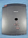 Infocus LP420 Projector & Carry Bag. Fixed Price $30.00.