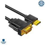 6FT Hdmi Vga Converter Cable 1080P For Laptop, Projector, Tv Box, PS4. Fixed Price $16.67.