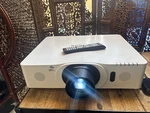 Hitachi CP-WU8451 3LCD Wuxga Hd Projector 5000 Lumens New Lamp Hour / Remote. Fixed Price $299.00.