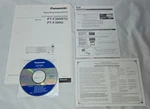 Panasonic PT-F300NTU PT-F300U Manual Cd-rom Wireless Manager Warranty Paperwork. Fixed Price $12.97.