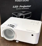 Poner Saund T6 Led Home Theater Projector Connect Hdmi Vga + Keystone Correct. Fixed Price $25.00.