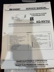 Orig. Sharp XG-NV1U XGNV1U Lcd Projector Repair & Service Manual *original*. Fixed Price $13.99.