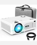 Qkk AK-80 Projector With Carry Bag Supports 1080P Full HD,5000 Lumens Led+screen. Fixed Price $107.71.