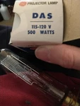 General Electric Das 115-120V 500W Projector Projection Video Lamp Bulb Ge-usa. Fixed Price $19.95.